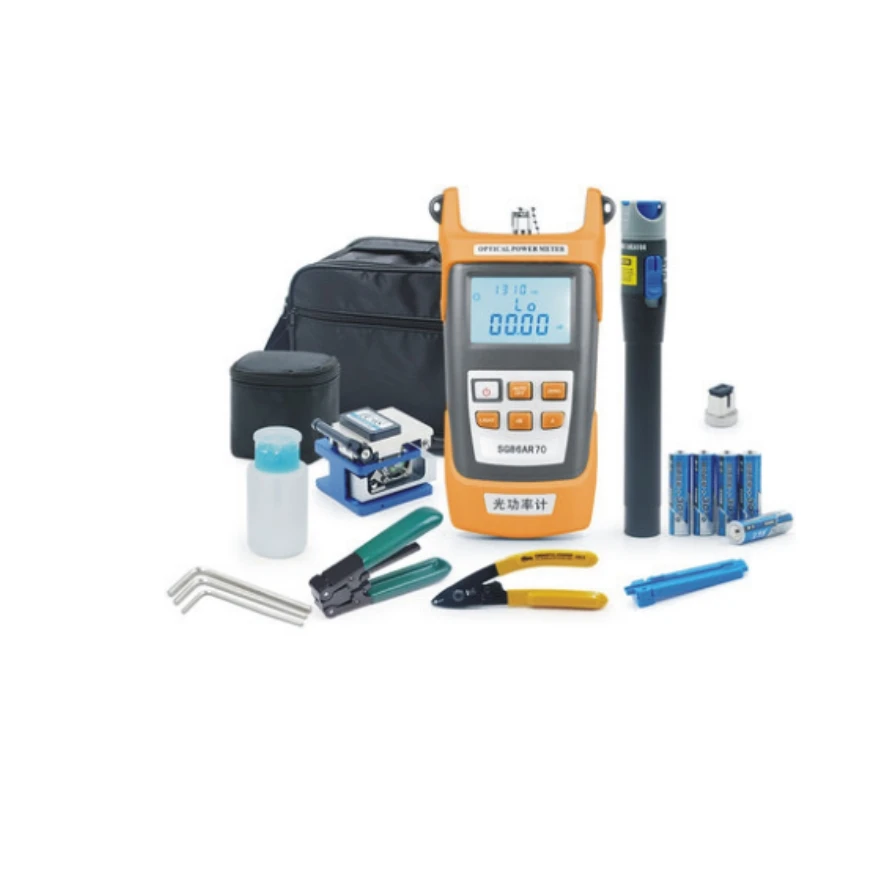 

Fiber Optic FTTH Tool Kit with Cleaver and OPM VFL