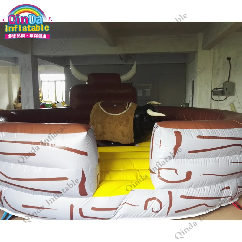 inflatable mechnical bull mat80