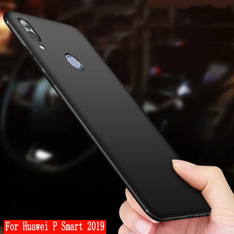 

Case For Huawei P smart 2019 Case Luxury Soft Matte TUP Silicone Bumper Full Protection Back Cover For Huawei P Smart 2019 Case