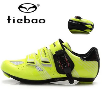 

Tiebao Cycling Shoes road sapatilha ciclismo Bicycle zapatillas deportivas hombre Athletic Bike women sneakers men bike boots