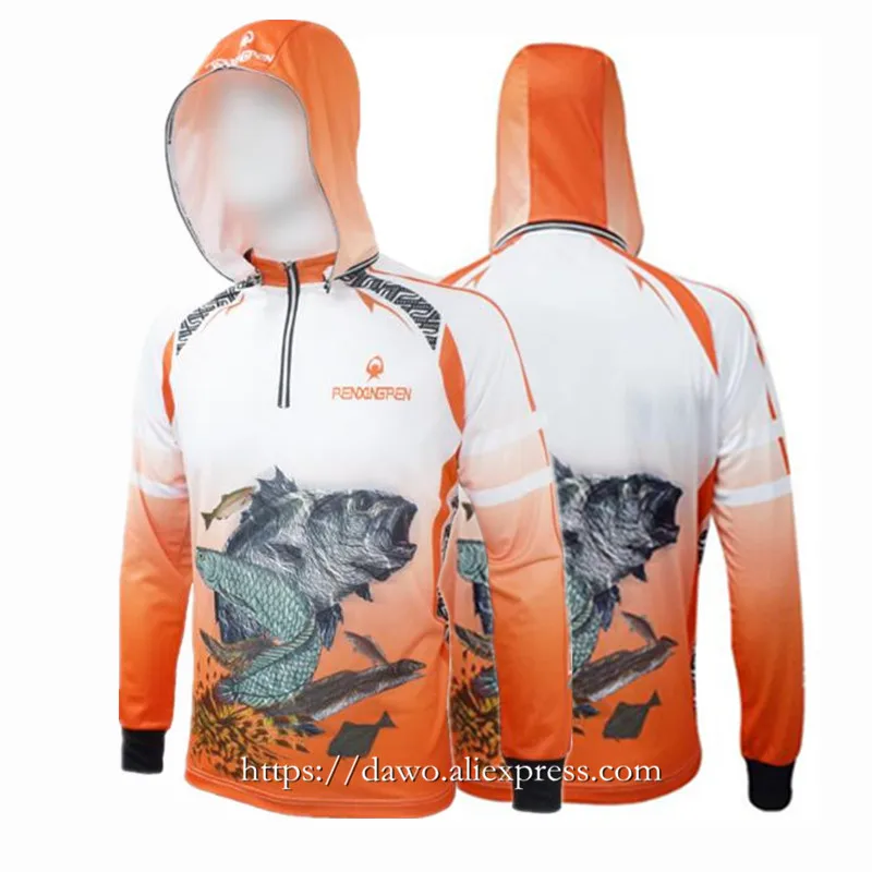 

Summer Brand Mens Hiking climbing Cycling Fishing Clothes Anti UV Breathable Quick-drying Professional Man Fishing Shirt