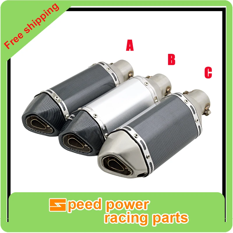 

universal AKRAPOVIC MOTORCYCLE EXHAUST MUFFLER EXHAUST MOTORCYCLE SCOOTER GP EXHAUST PIPE MUFFLER YOUSHIMURA DIRT BIKE MUFFLER