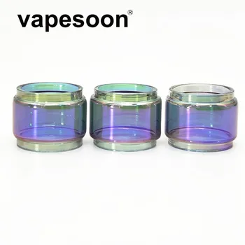 

VapeSoon Rainbow Glass Tube For SMOK TFV8 BIG BABY 5ML Atomizer Tank Extend Bubble Glass Tube