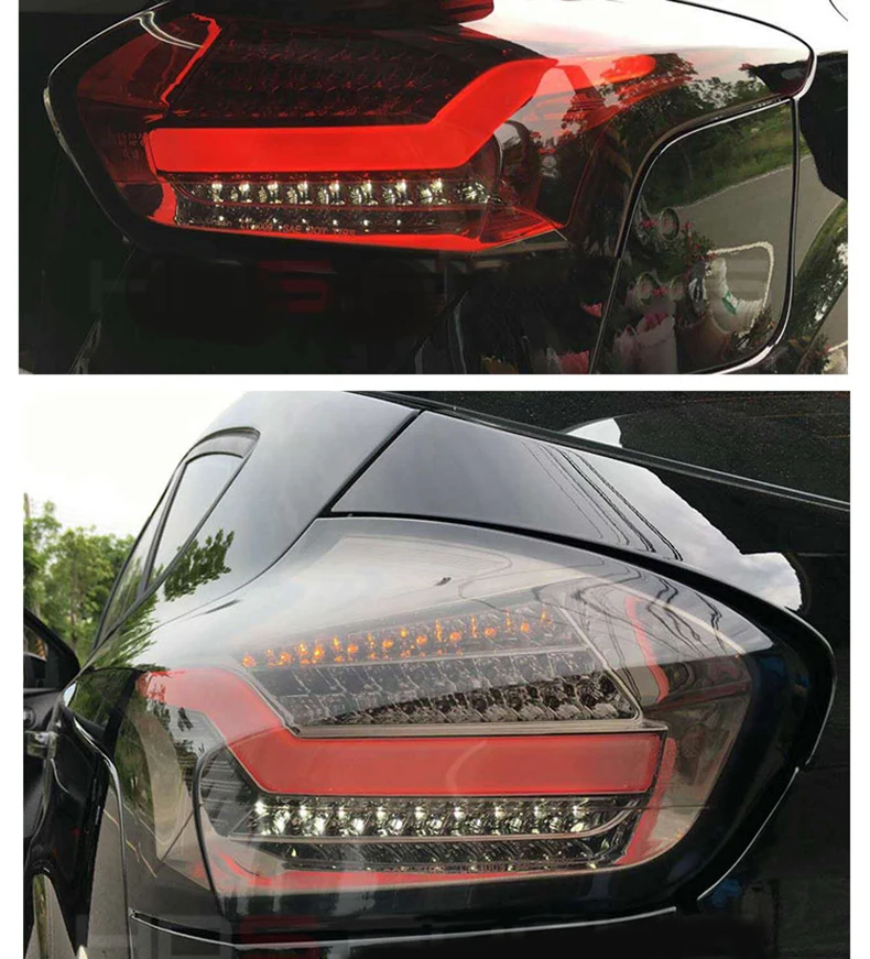 Автомобильный задний светильник для Ford Focus Hatch-задний светильник s светодиодный задний фонарь DRL+ тормоз+ Парк+ сигнальный светильник