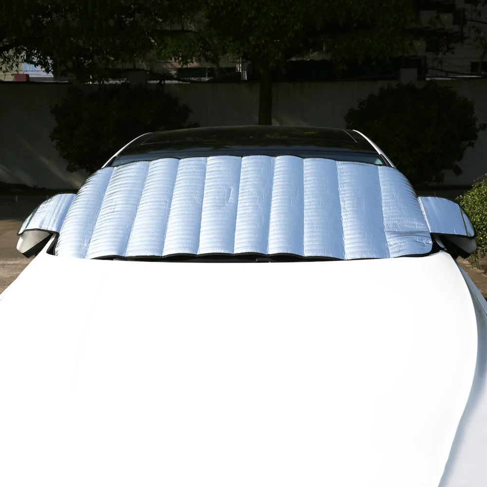 

newest Practical Car Windscreen Cover Anti Ice Snow Frost Shield Dust Protection Heat Sun Shade Ideally for Front Car Windshield
