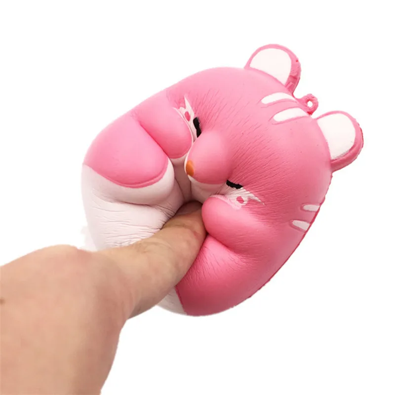 الساخن ملون الهامستر لعبة الهاتف المحمول الأشرطة squishies ارتفاع بطيء مكافحة الإجهاد حزام لطيف الاكسسوارات قلادة الاطفال هدية 10 سنتيمتر