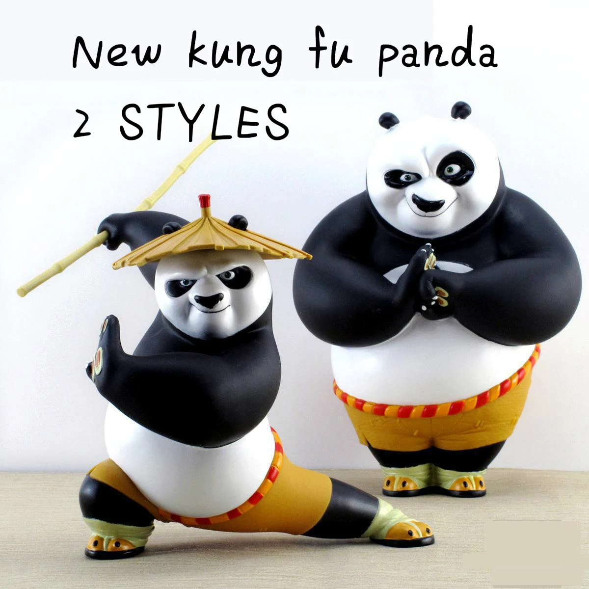 

New Arrival Kung Fu Kungfu Panda 3 Po Dragon Warrior Comics Pvc Action Figures 16-20cm Decoration Accessories For Kids Gift