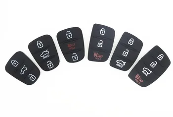 

Replace Rubber pad 3 Buttons Flip Car Remote Key Shell FITS For Hyundai i30 i35 Solaris picanto key cover case