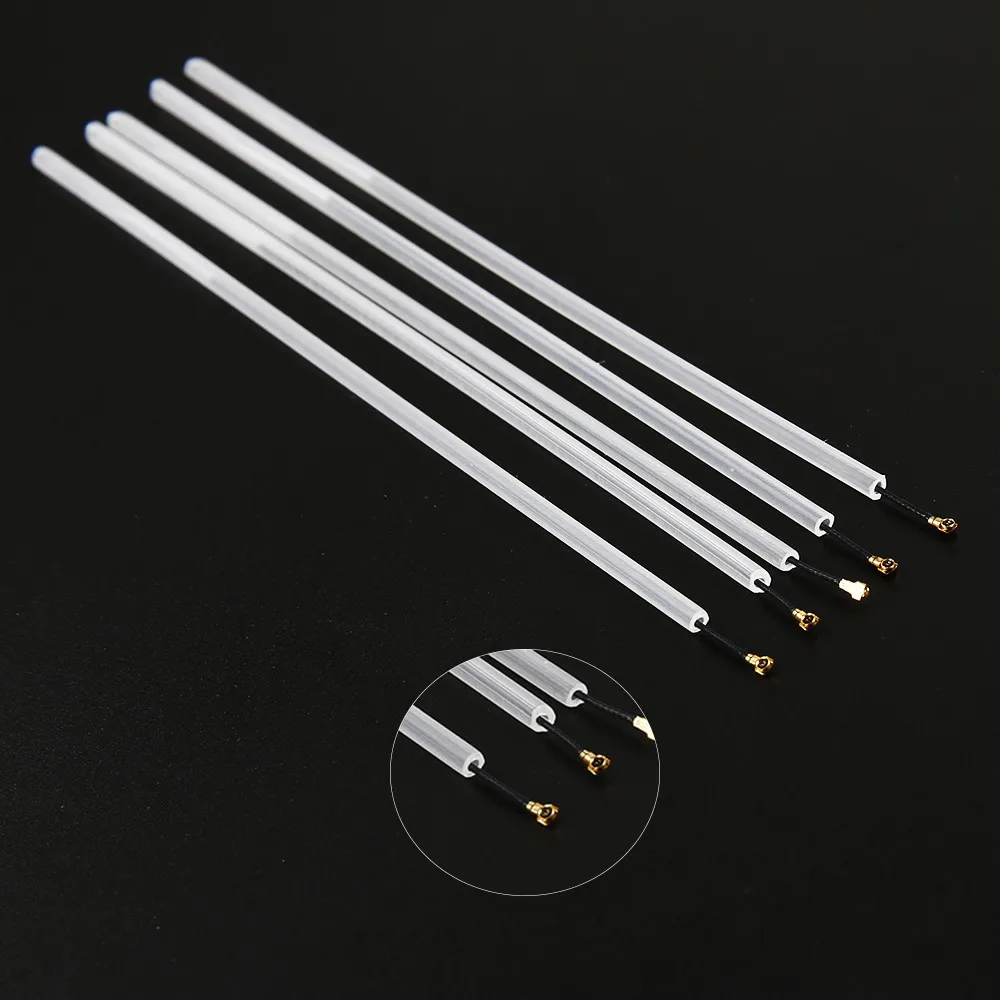 12pcs Plastic Protection Antenna Tube with Caps for FPV Drone Receiver Antenna 