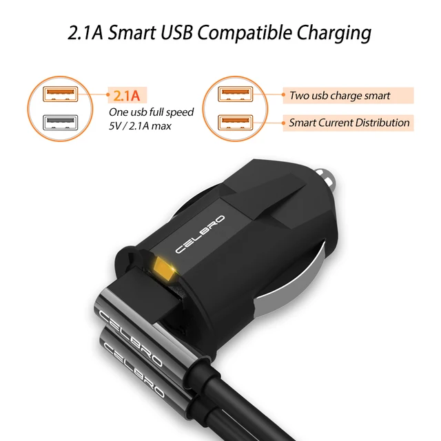 Smallest Mini USB Car Charger Adapter Car Charger Mobile Phone Charger 5V