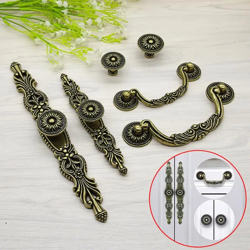 

Vintage style Zinc alloy Kitchen cabinet Furniture pulls wardrobe handle drawer handle high quality