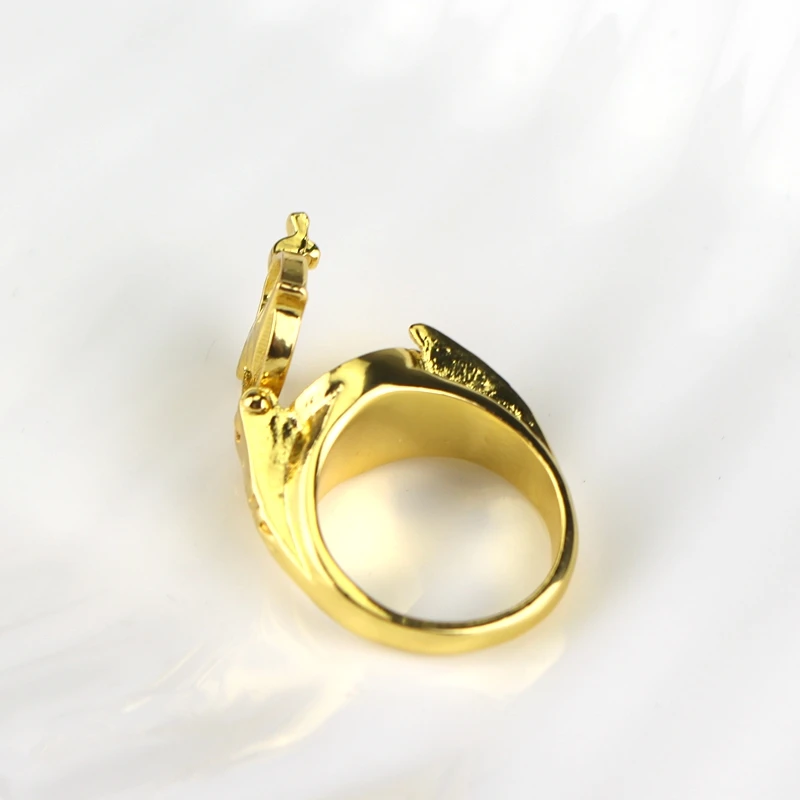 MQCHUN флэш кольца Золотой Цвет Лига Справедливости DC Comics Супермен ювелирные изделия для мужчин женщин кольцо(можно открыть