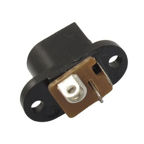 

THGS 5 Pcs 2.1x5.5mm Female DC Power Plug Jack Socket Black