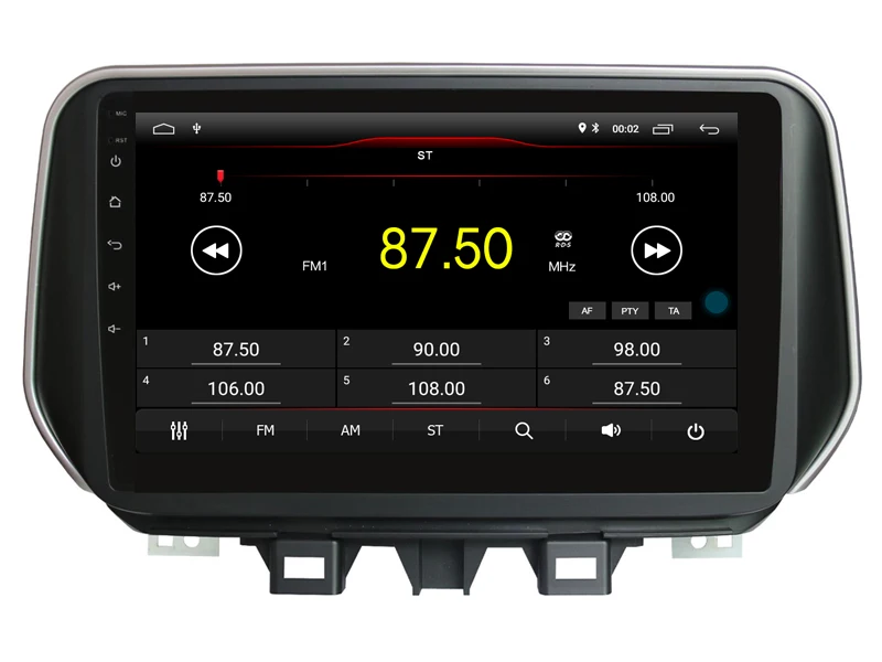 Flash Deal OTOJETA DSP stereo android 9.1 car radio for Hyundai TUCSON IX35 Gps navigation Full touch screen video player tape recorder 1
