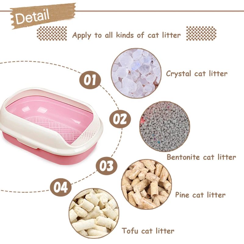 Cat Toilet Litter Durable Box 1 Cat Toilet Litter Durable Box 1
