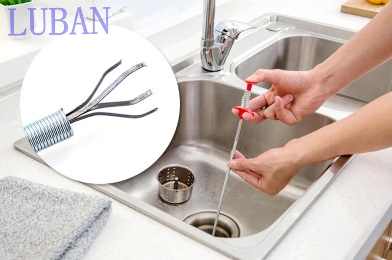 

60cm Flexible 4 Claw Long Reach Pick Up Tool Bend Curve Grabber Spring Grip Tool For Home Garden Usage LUBAN