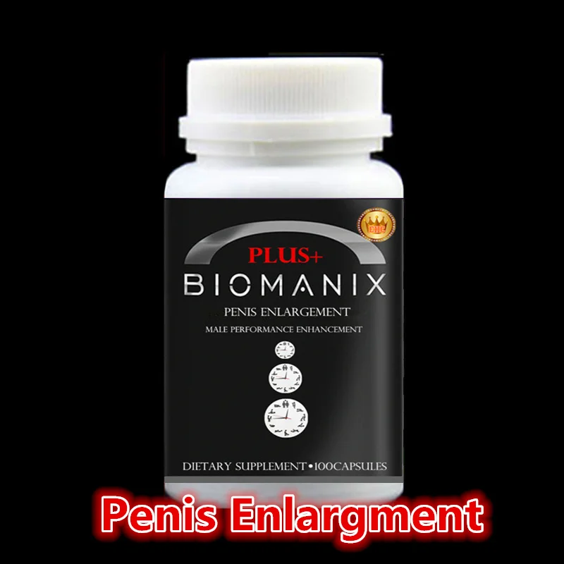 

BIOMANIX Plus+ Longer, Stronger,harder - 100pieces/bottle,100% safe,Tongkat Ali Extract,Maca Extract,L-Arginine,Ginseng Extract