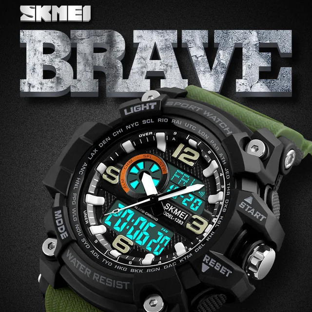 SKMEI Fashion Sports wielofunkcyjny Outdoor mężczyźni zegarki podwójny wyświetlacz cyfrowy kwarcowy chronograf zegarki na rękę Relogio męski tanie i dobre opinie Dual Display Wristwatches Quartz Wristwatches Alarm Back Light Water Resistant Multiple Time Zone Week Display Chronograph Shock Resistant Complete Calendar Swim Auto Date SKMEI Fashion Sports wielofunkcyjny Outdoor mężczyźni zegarki podwójny wyświetlacz cyfrowy kwarcowy chronograf zegarki na rękę Relogio męski tanie i dobre opinie Dual Display Wristwatches Quartz Wristwatches Alarm Back Light Water Resistant Multiple Time Zone Week Display Chronograph Shock Resistant Complete Calendar Swim Auto Date