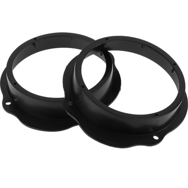 

VODOOL Car Accessories 2pcs 6.5in Car Front Door Speaker Mounting Bracket Spacer Ring Adapter Plates for Ford Focus Car Styling
