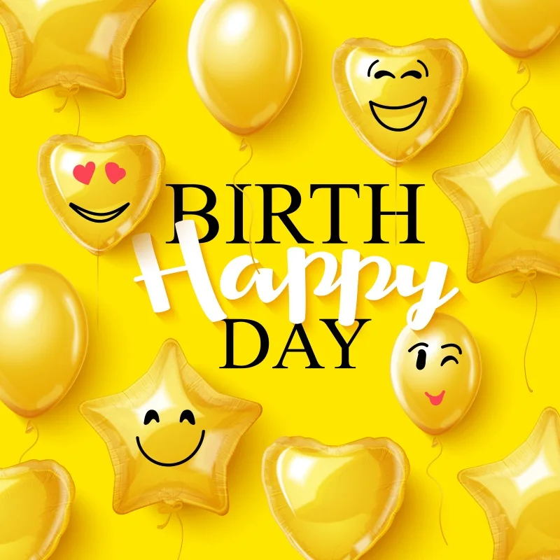 Laeacco Kid Backdrops Happy Baby Birthday Day Balloons Child Portrait Photographic Backgrounds Photocall Photo Studio