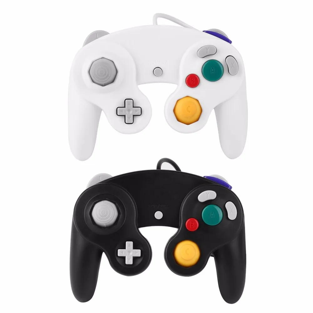 1-Pc-Wired-Game-Shock-JoyPad-Vibration-For-Nintendo-for-Wii-GameCube-for-NGC-Controller-for