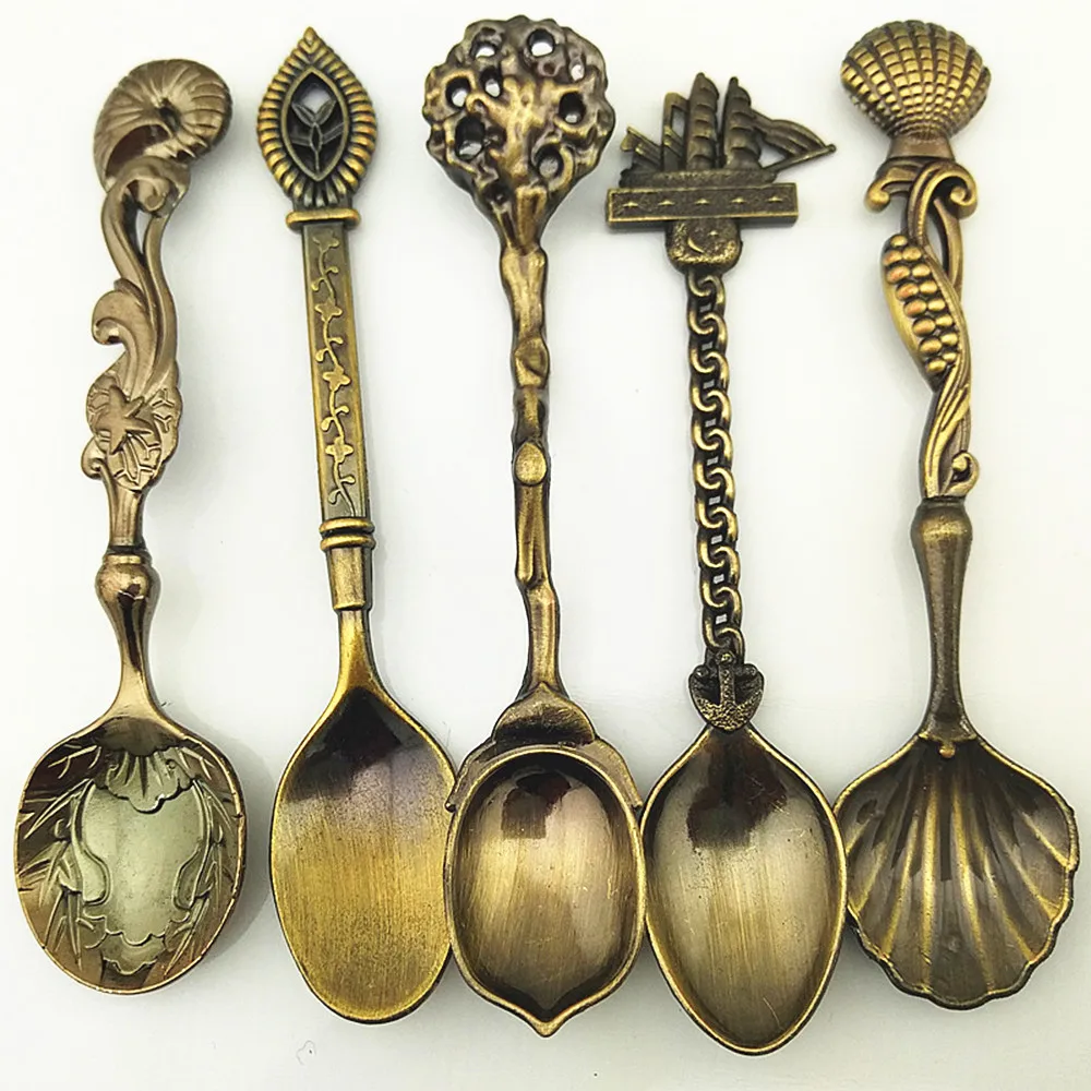 NEW solid spoon sets of solid color coffee spoon stainless steel soup