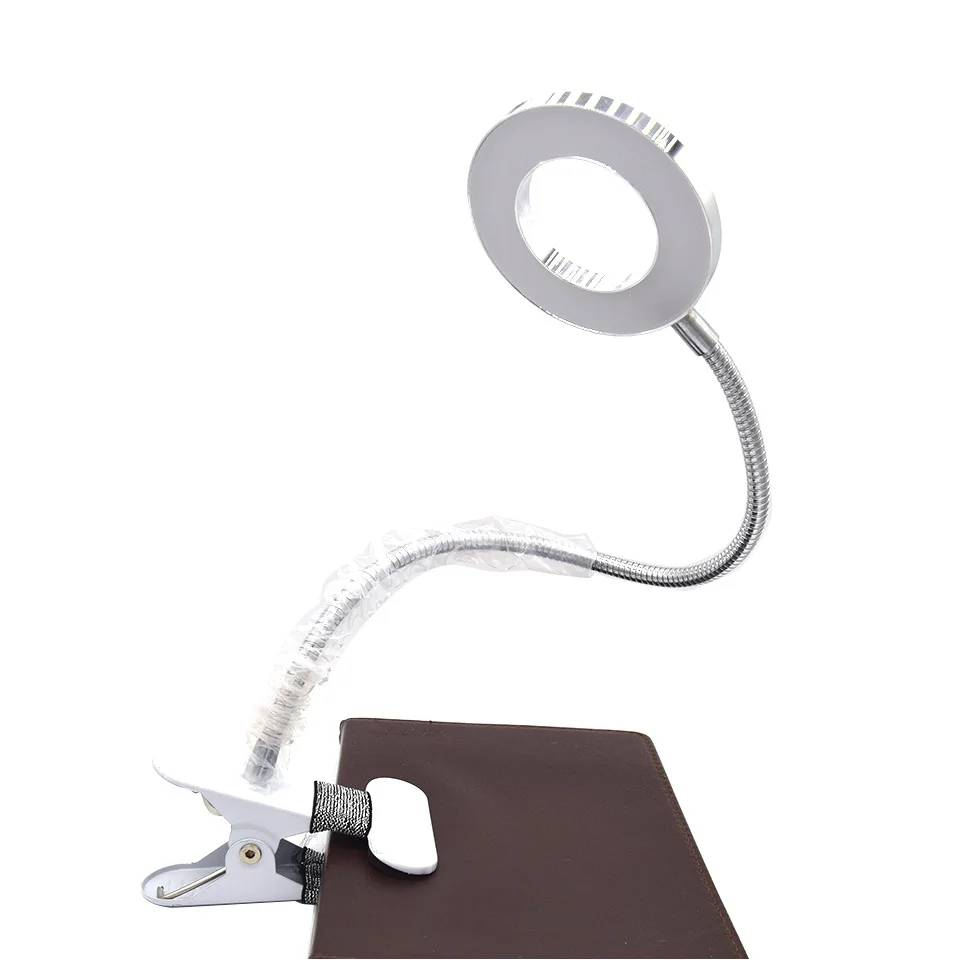 Высококачественная настольная лампа портативная Регулируемая Татуировка USB лампа холодный белый настольный свет для постоянного макияжа