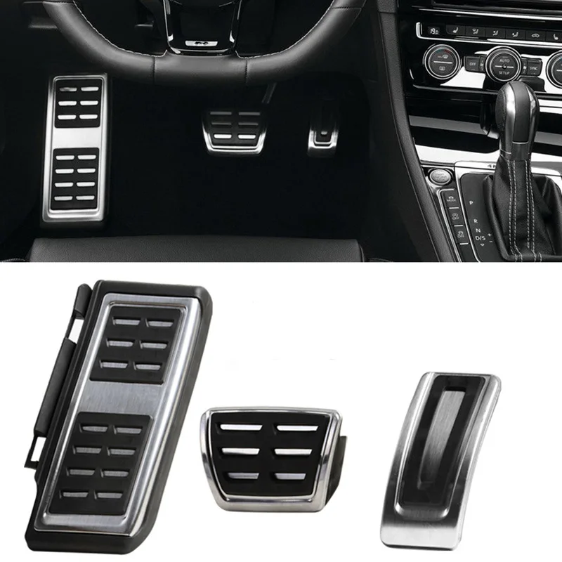 LHD Car Pedals Fit For VW Audi A3 8V S3 RS3 Sportback Seat Leon Rapid Octavia