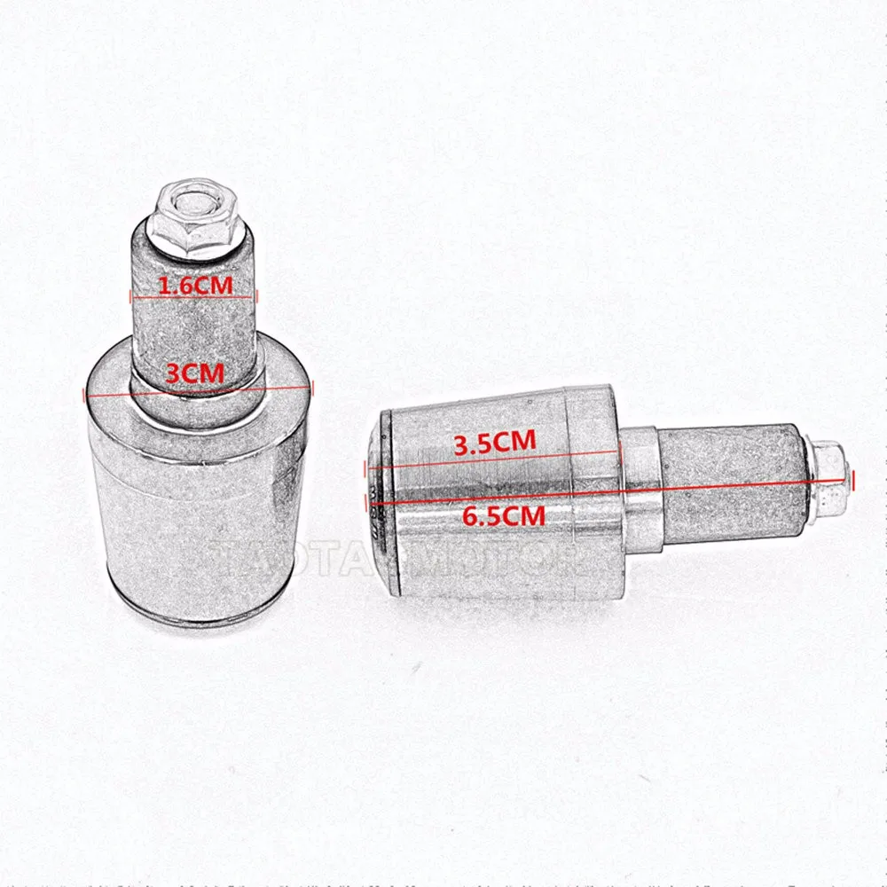 Наконечник руля для мотоцикла Honda CB 7/8 R CBR 1000 f4 f4i 600 400 500 919|handle bar end|motorcycle cnchandlebar end
