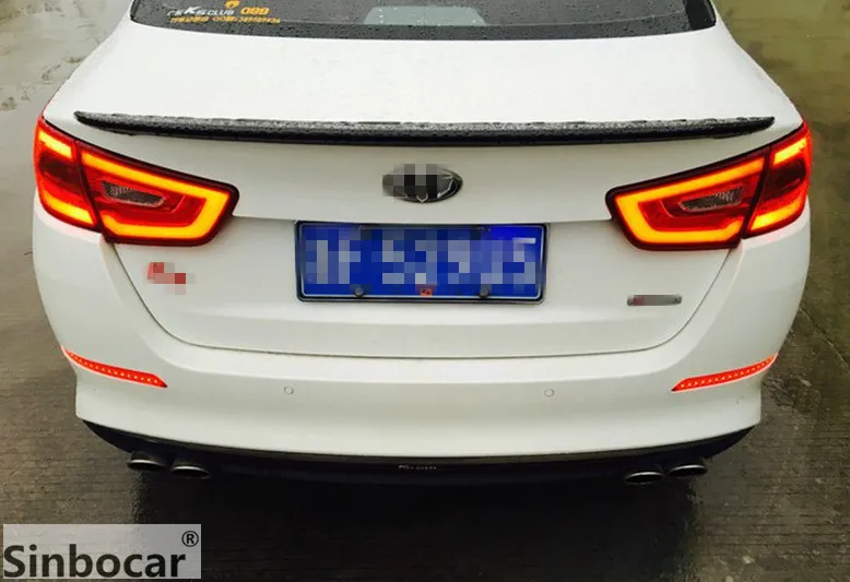 Праймер для Kia K5 Optima 2014 2015 задний спойлер из АБС пластика с рисунком|Спойлеры и