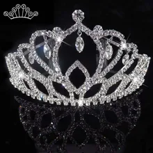 Роскошная Свадебная Хрустальная тиара, короны, принцесса, королева, торжественный Выпускной, серебро, золото, тиара, повязка на голову, свадебные аксессуары для волос