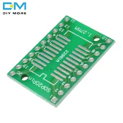 10 шт SOP20 SSOP20 TSSOP20 к DIP20 0,65/1,27mm IC адаптер печатной платы