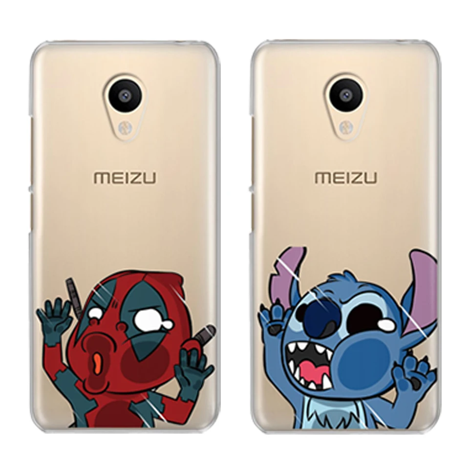 

Fashion Phone Case For Meizu U20 10 M6 5 Note M5S 5C M3 3s Note Pro6 Q Version Doll Cartoon Coque Cover Shell