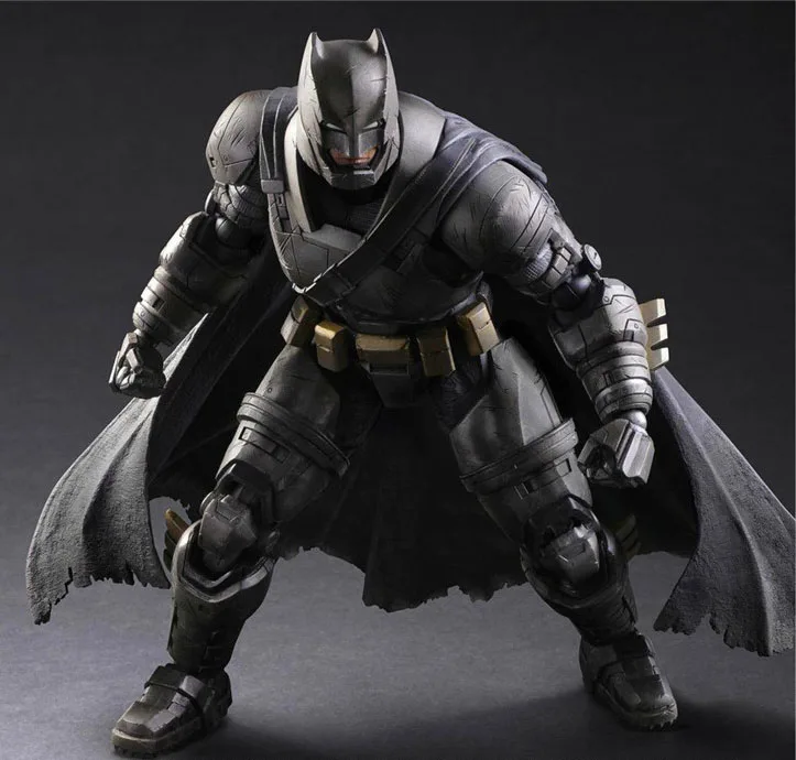

Free Shipping 10" PA KAI Dawn of Justice Batman Heavy Armor Ver. Boxed 26cm PVC Action Figure Collection Model Doll Toy