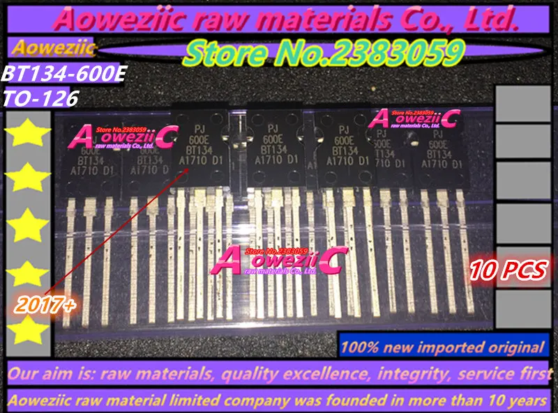 100% новая импортная оригинальная BT134 BT134-600E BT134-600D к-126 600 В 4A транзисторы BT134-800E BT134-800D к-126 800 В 4A