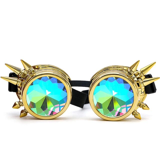 Steampunk Goggles Retro Welding SteamPunk Gothic Vitoriano Cosplay Goggles Flying Eyewear Vintage Halloween 2