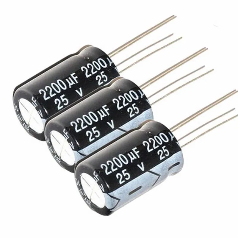 1 x 2200µf 2200uf 25 V 85 ° rm5 Elko condensateur capacitor Radial Lelon 1pcs 