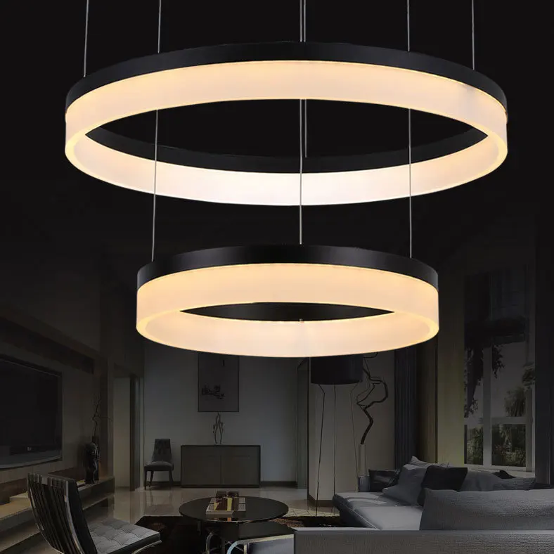 Pendant Lights Of High End Multi Circular Led Lamp Living Room Pendant Lights Of High End Multi