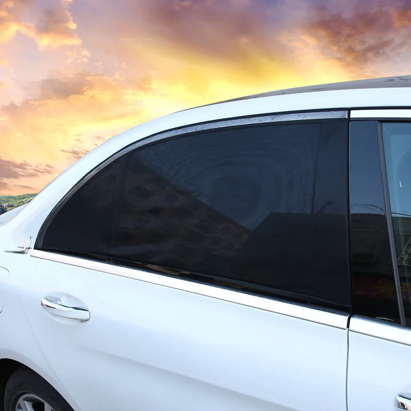 

Car Side window Car Styling sunshade mosquito-proof curtain for Toyota corolla rav4 Yaris prius hilux avensis verso cessories