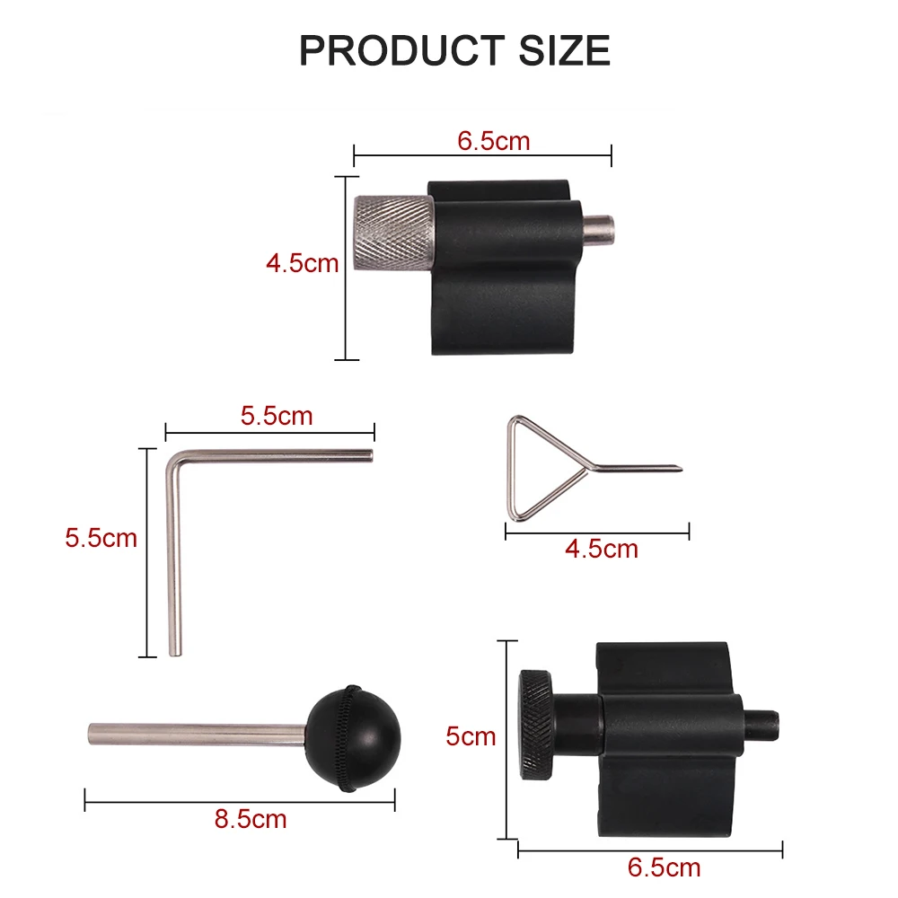 Universal Diesel Engine Timing Cam Crank Locking Tool Set Engine Timing Crank and Cam Tools Set For VW AUDI T10050 T10100