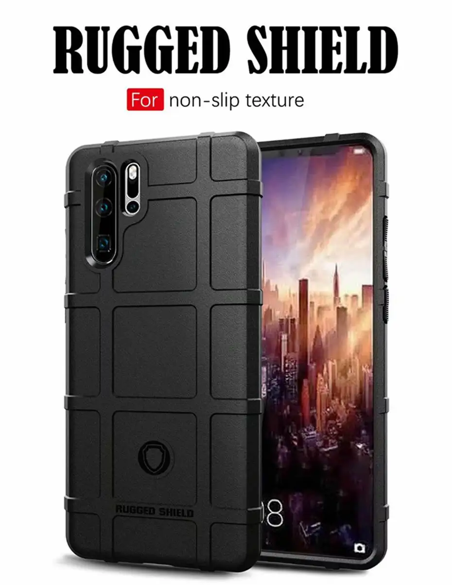 Rugged Shield Phone Case For Huawei P30 P20 Mate 20 30 10 Nova 5 5i Pro Lite P Smart Z Y9 Prime Y6 2019 Honor X 10 Lite Case huawei phone cover