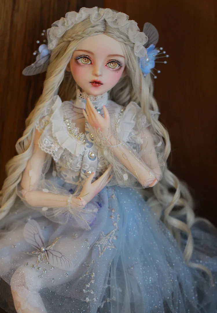 Bebe reborn bjd шарнирная кукла подарки для девочки ручная роспись макияж полный