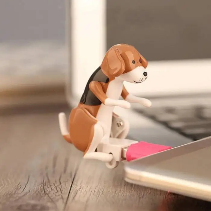 Забавный милый питомец USB Humping Spot Dog USB Dongle рождественские подарки офисный инструмент YJS челнока