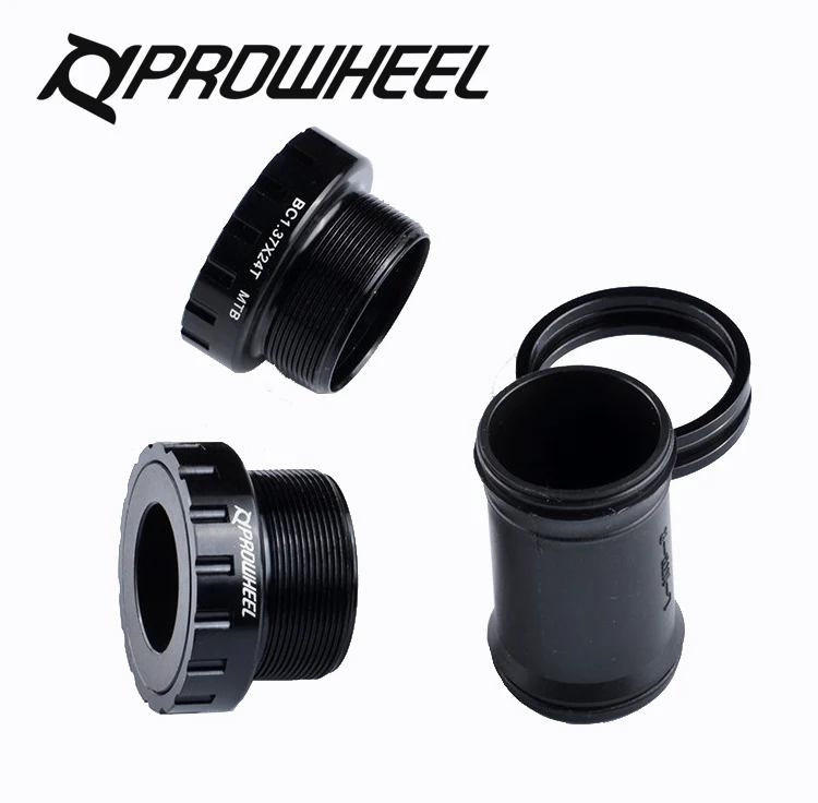 Prowheel BB Axis Adapter 1,37/24 мм шатунная цепь черный MTB дорожный велосипед пресс подходит нижние кронштейны для Shimano Deore BB52