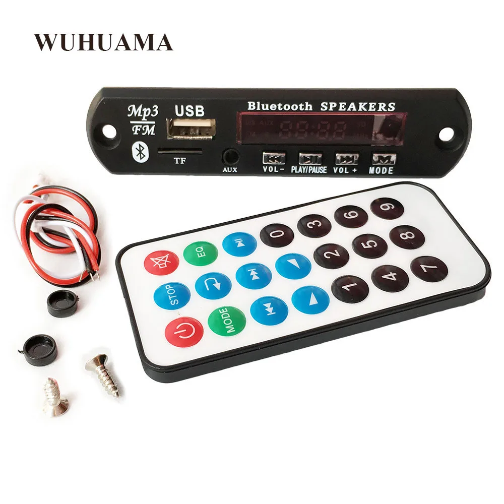 Мультимедийная аудио декодер без рук, Bluetooth, 12 В, 5/5 в, FLAC MP3 WMA WAV TF USB Звуковая гарнитура, aux модуль «сделай сам»|module diy|multi soundmulti bluetooth | АлиЭкспресс