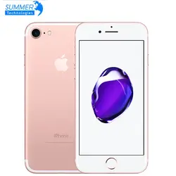 Для Apple iPhone 7 оригинальный мобильный телефон 4G LTE, мобильный телефон, 4 ядра 2 Гб Оперативная память 32G/128/256 ГБ IOS 12.0MP отпечатков пальцев сотовые