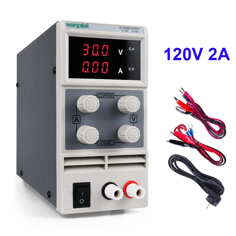 

DC 120V 2A Universal Switching Power Supply Adjustable Laboratory Meanwell Source Digital Power Supplies With HQ Module Charger