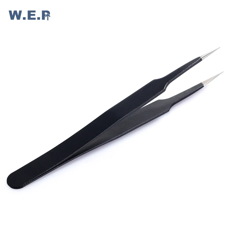 Anti-Static Stainless Steel Tweezers Electronics Repair Tools - Цвет: ESD-14