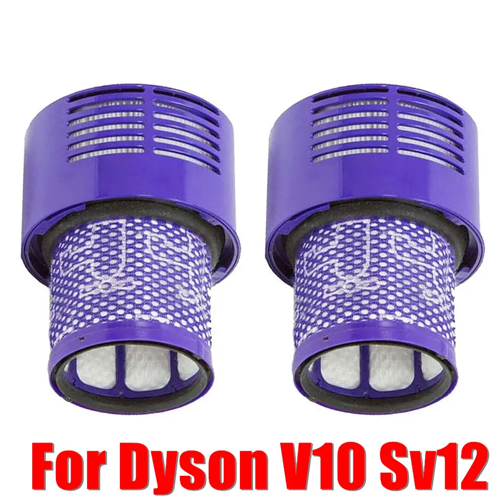 

Washable Big Filter Unit For Dyson V10 Sv12 Cyclone Animal Absolute Total Clean Cordless Vacuum Cleaner, Replace Filter