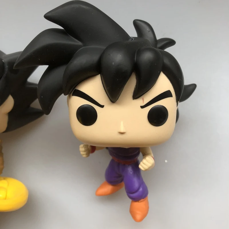 Эксклюзивный Funko pop Secondhand Аниме: Dragon ball Z-Young Goku, Гохан Виниловая фигурка Коллекционная модель свободная игрушка - Цвет: Черный